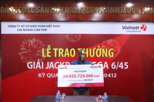 cần thơ trúng vietlott 24,9 tỷ