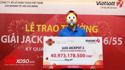 Jackpot 2 Power 6/55 ngày 22/02/2017