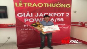 Lê Hữu Hiếu trúng 1,5 tỷ đồng Power 6/55