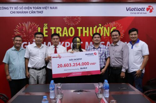 trúng 20 tỷ vietlott cần thơ