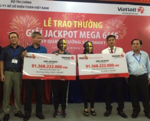 trúng 91 tỷ vietlott long an