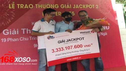 Trúng số Jackpot 2 ngày 27/11/2018