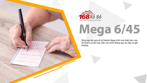 Kết quả xổ số Mega 6/45