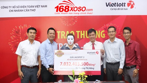 Trương Thị Hằng trúng Jackpot 2 ngày 19/04/2018