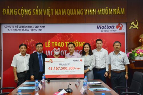 trúng 43 tỷ vietlott 